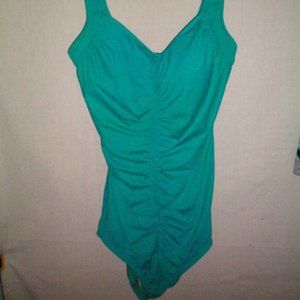 Maxine 1 piece  Swimsuit   beautiful teal  size 16